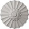 Ekena Millwork Shakuras Ceiling Medallion (Fits Canopies up to 1 3/8"), 9"OD x 1 3/8"P, Ultra Pure White CM09SHUWF - alternate 1
